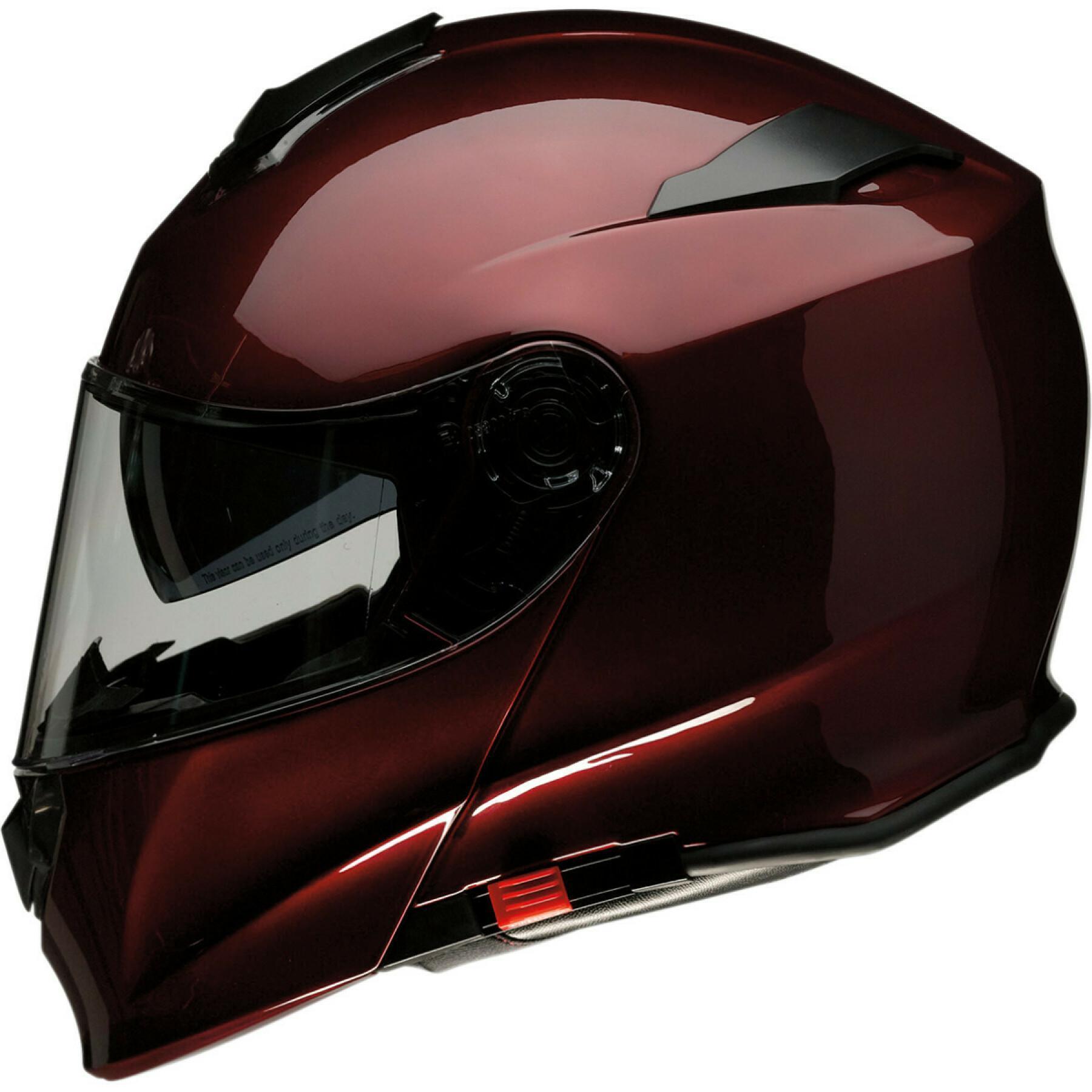 Kask motocyklowy z pełną twarzą Z1R solaris wine