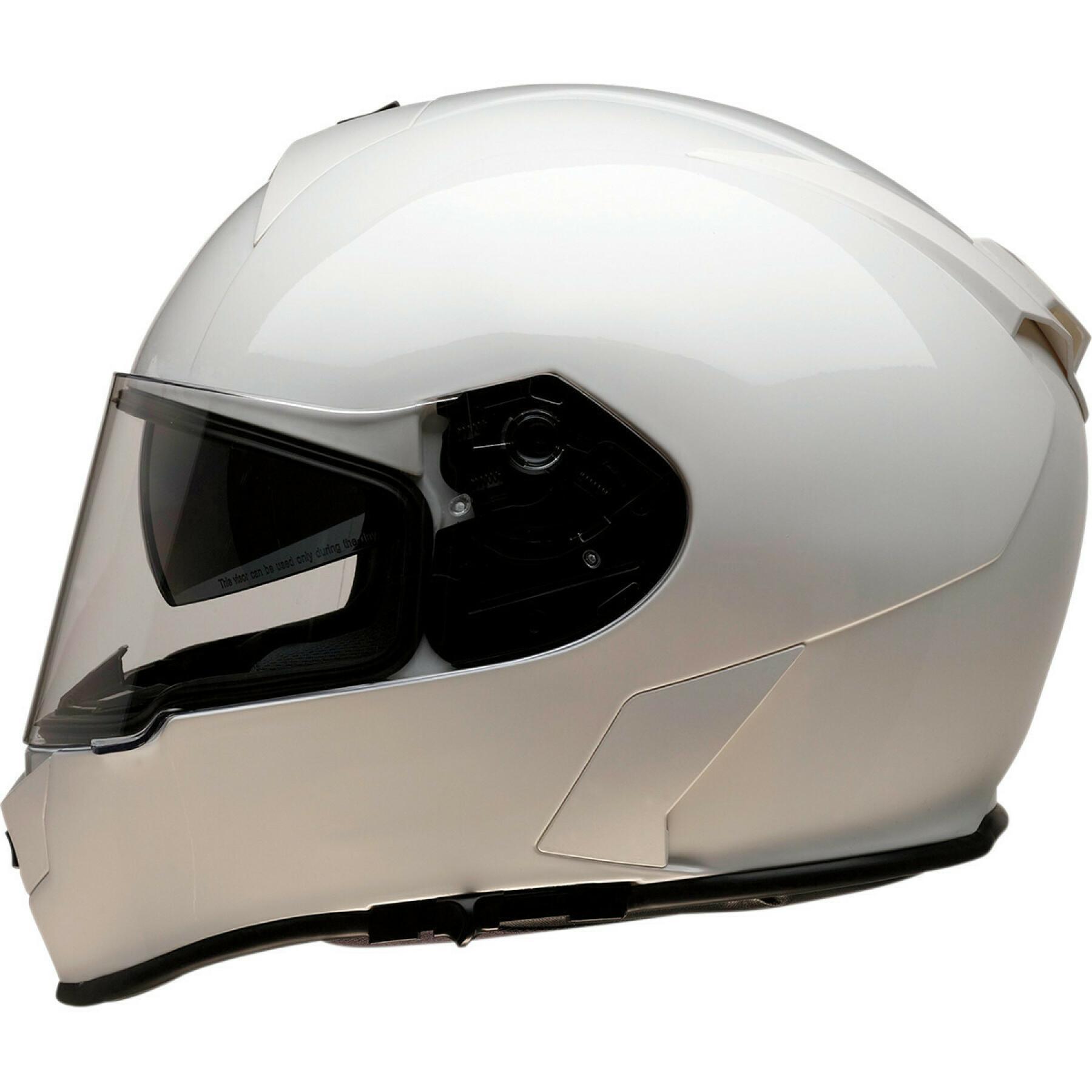 Kask motocyklowy z pełną twarzą Z1R warrant white