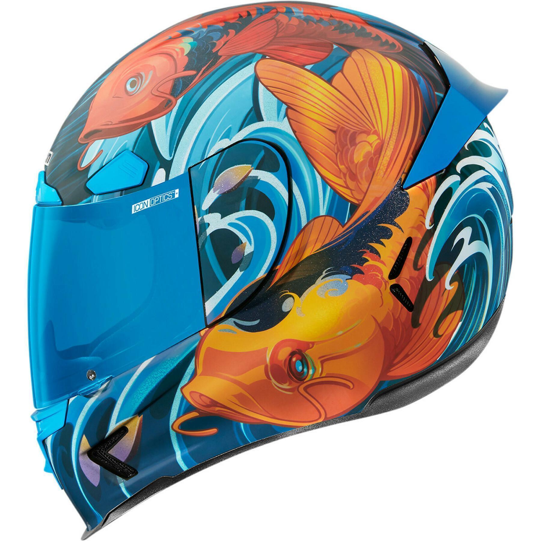 Kask motocyklowy z pełną twarzą Icon airframe pro™ - koi