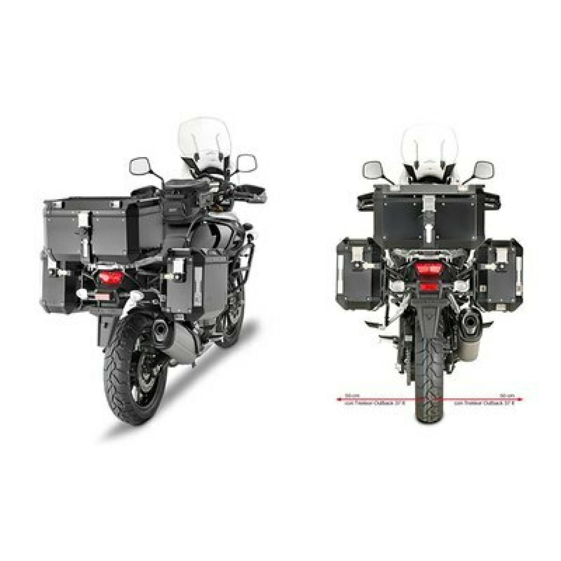 Wspornik kufra bocznego motocykla Givi Monokey Cam-Side Suzuki Dl 1000 V-Strom (14 À 16)