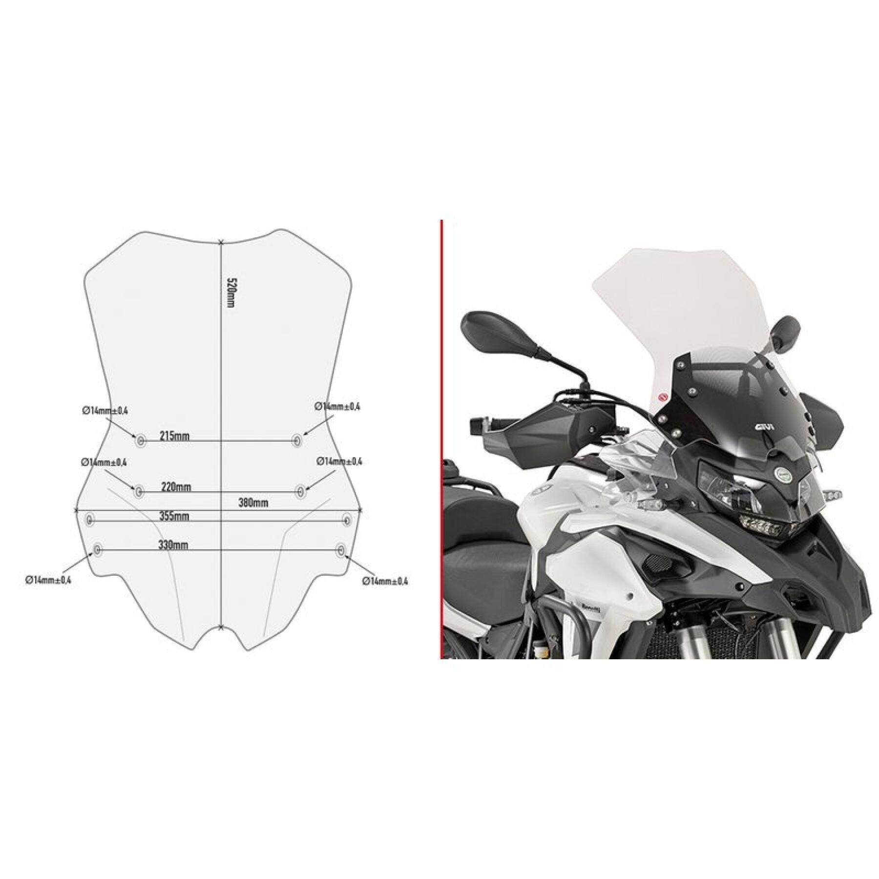 Specjalna bańka motocyklowa Givi Benelli TRK 502 (2017 à 2020)