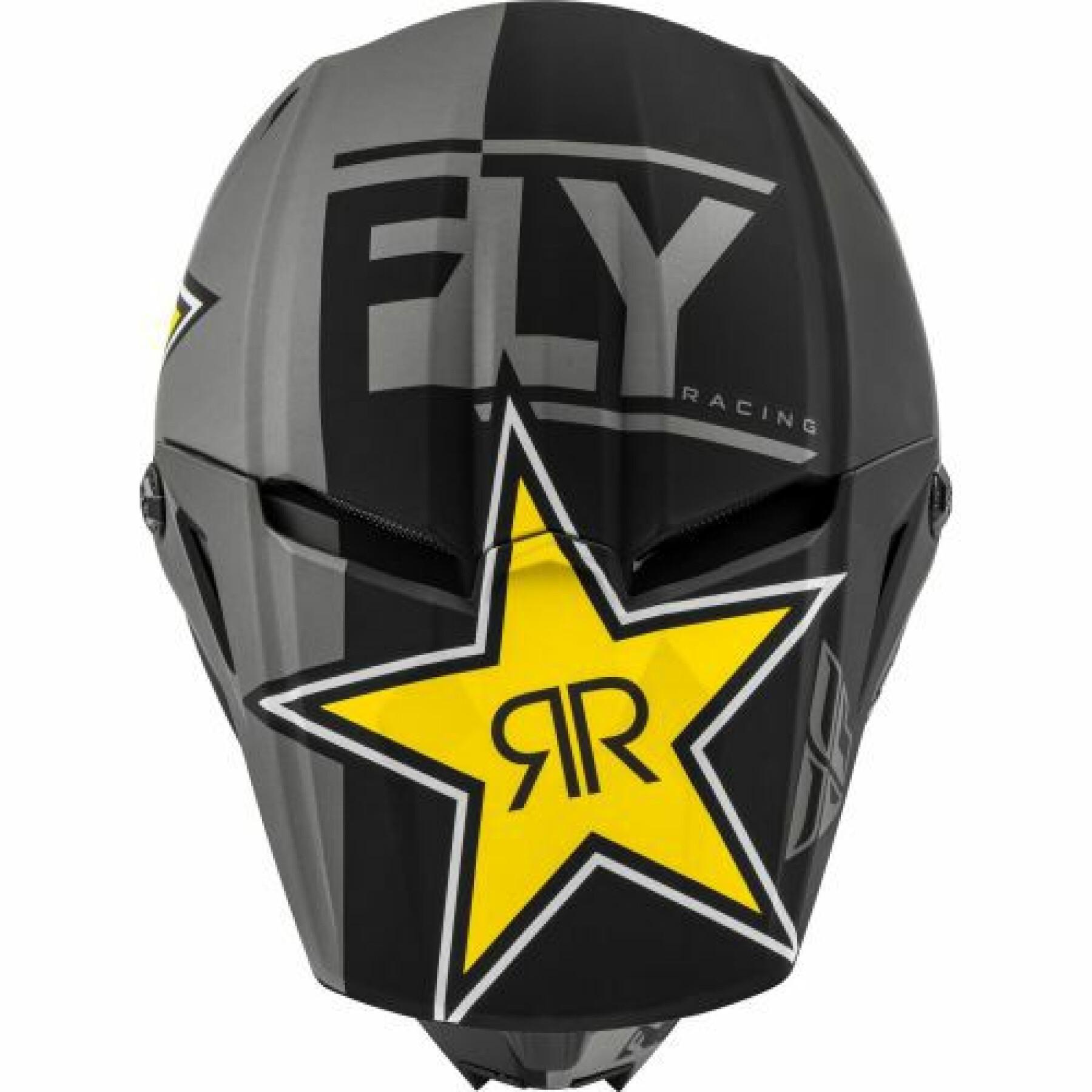 Kask motocyklowy Fly Racing Kinetic Rockstar 2021
