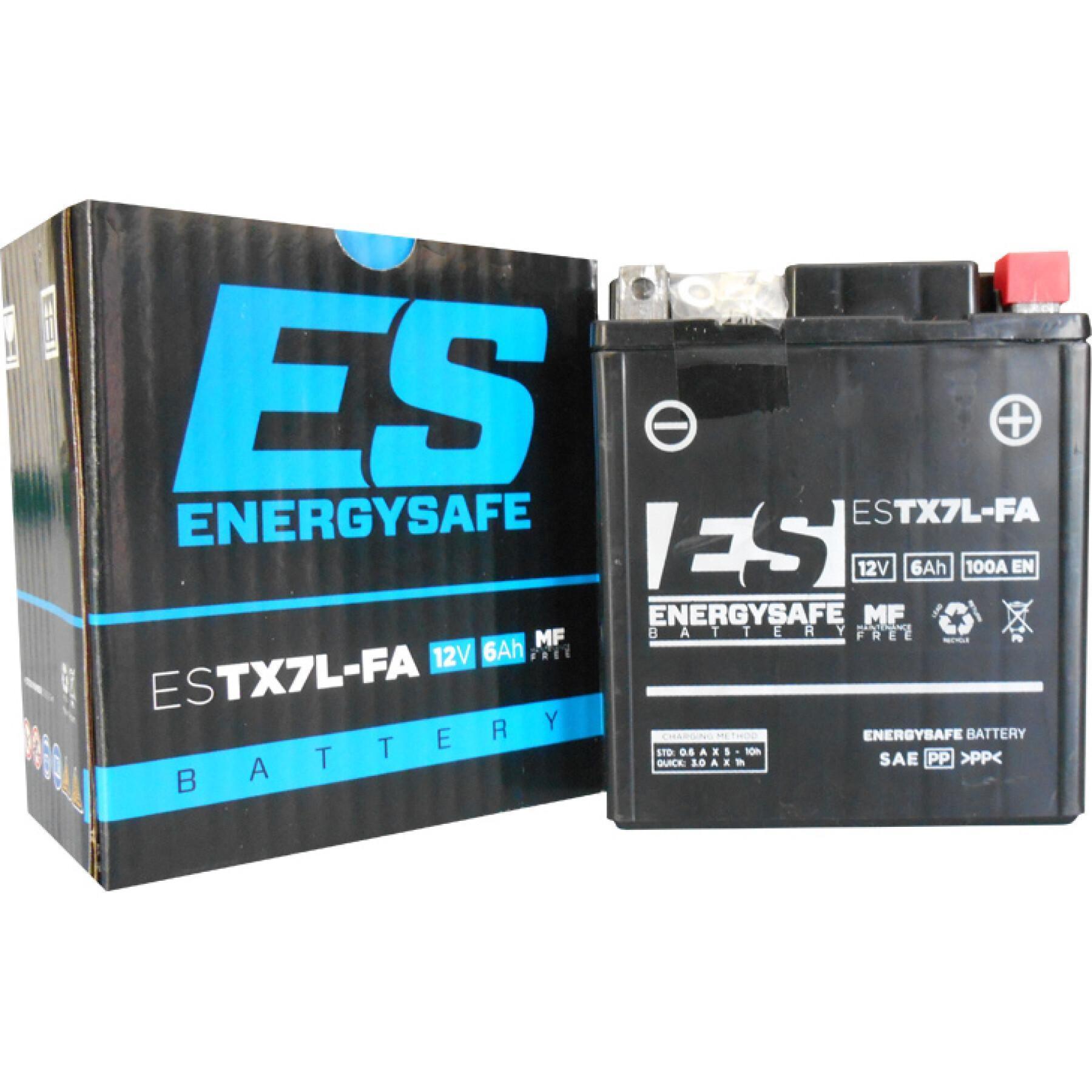 Fabrycznie aktywowany akumulator motocyklowy Energy Safe CTX7L (FA)