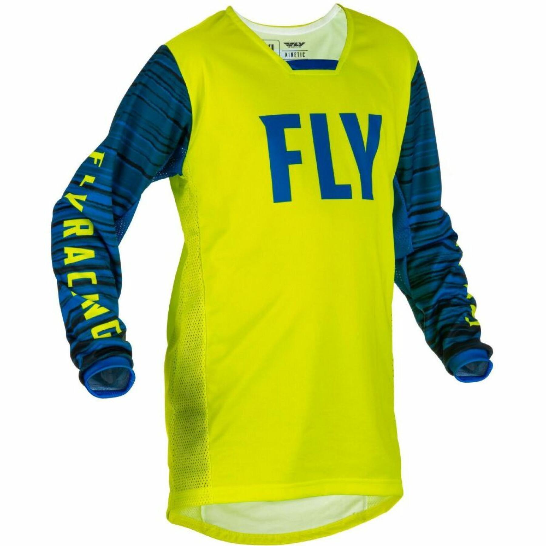 Koszulka dla dzieci Fly Racing Kinetic Wave