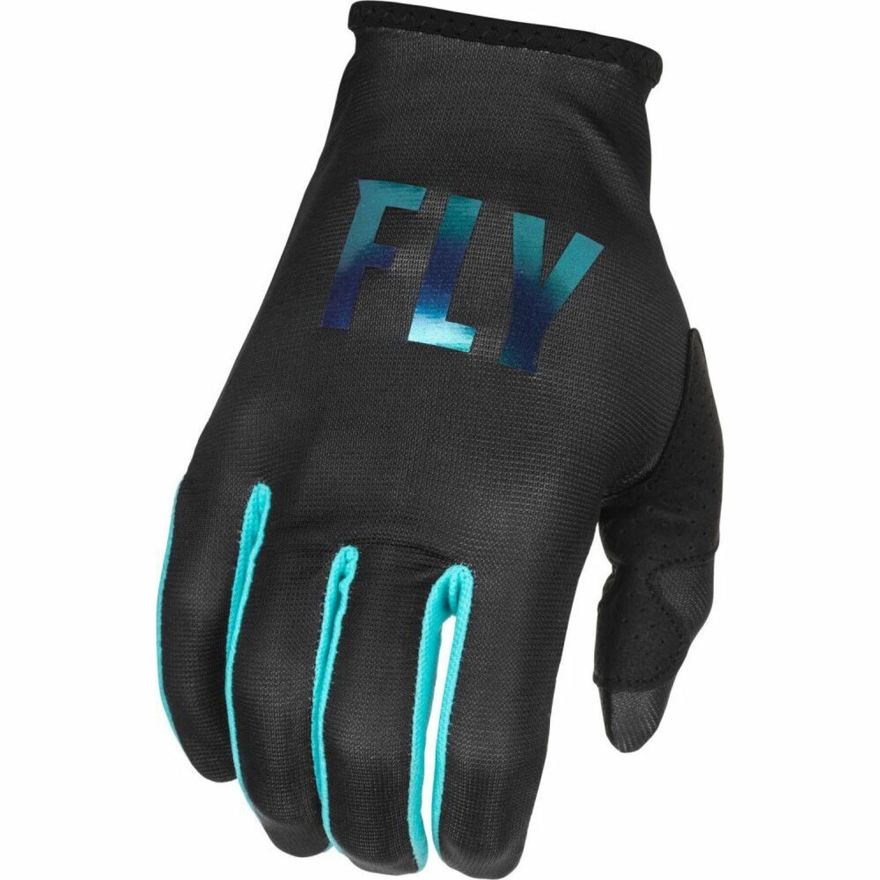 Długie rękawiczki dziewczęce Fly Racing Lite