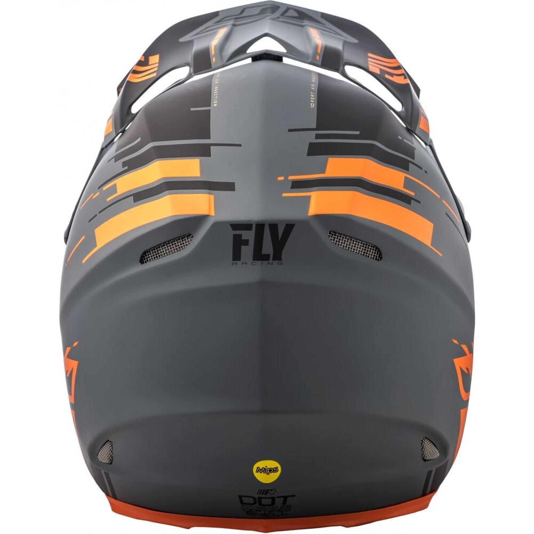Zestaw słuchawkowy Fly Racing F2 Carbon Forge Mips 2018