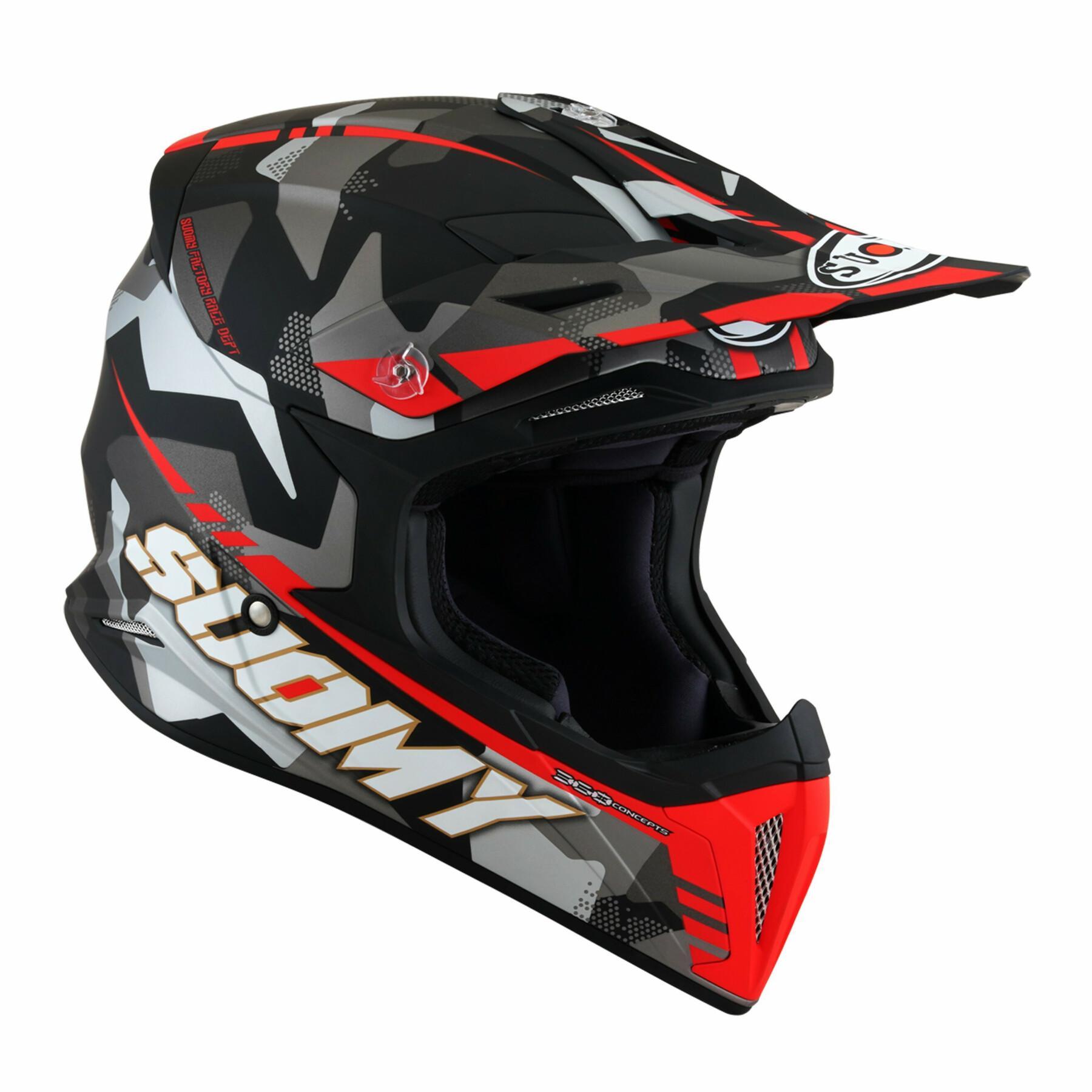 Kask krzyżowy Suomy x-wing camouflager