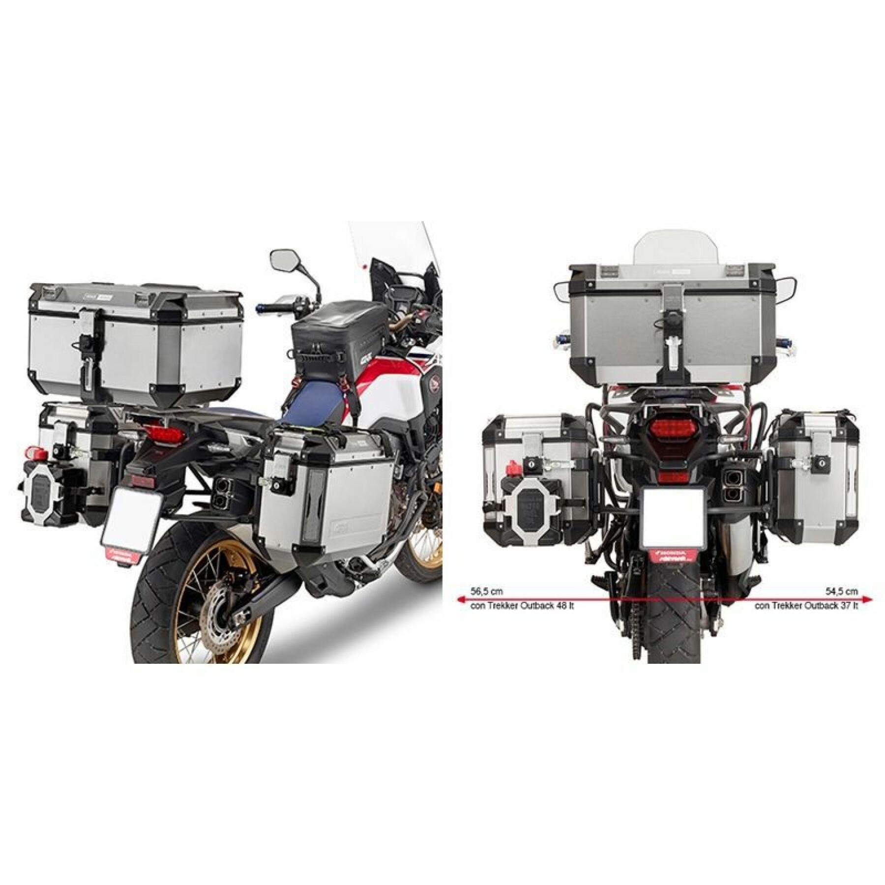 Wspornik kufra bocznego motocykla Givi Monokey Cam-Side Honda Crf 1000 L Africa Twin (16 À 17)
