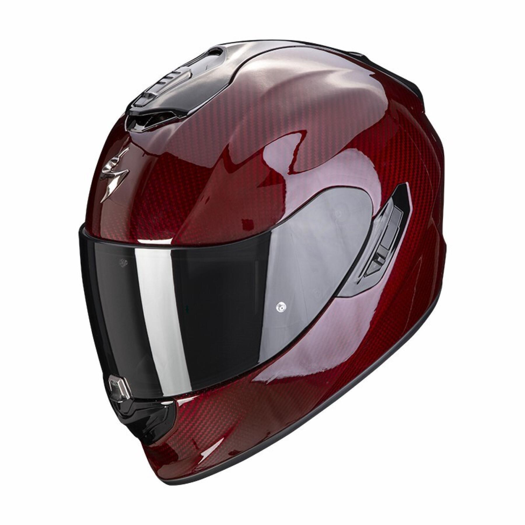 Kask motocyklowy z pełną twarzą Scorpion Exo-1400 Evo Carbon Air Solid ECE 22-06