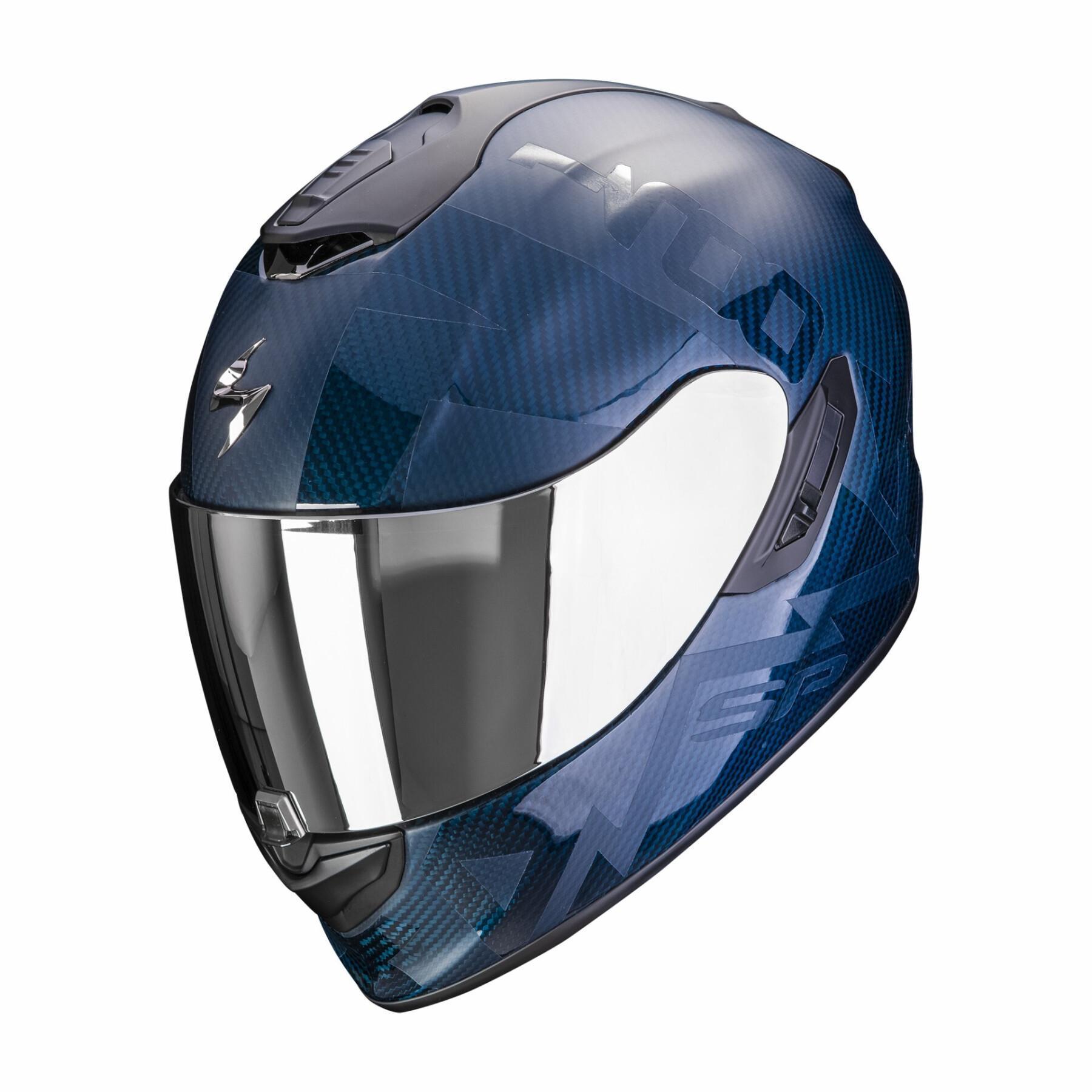 Kask motocyklowy z pełną twarzą Scorpion Exo-1400 Evo Carbon Air Cerebro ECE 22-06