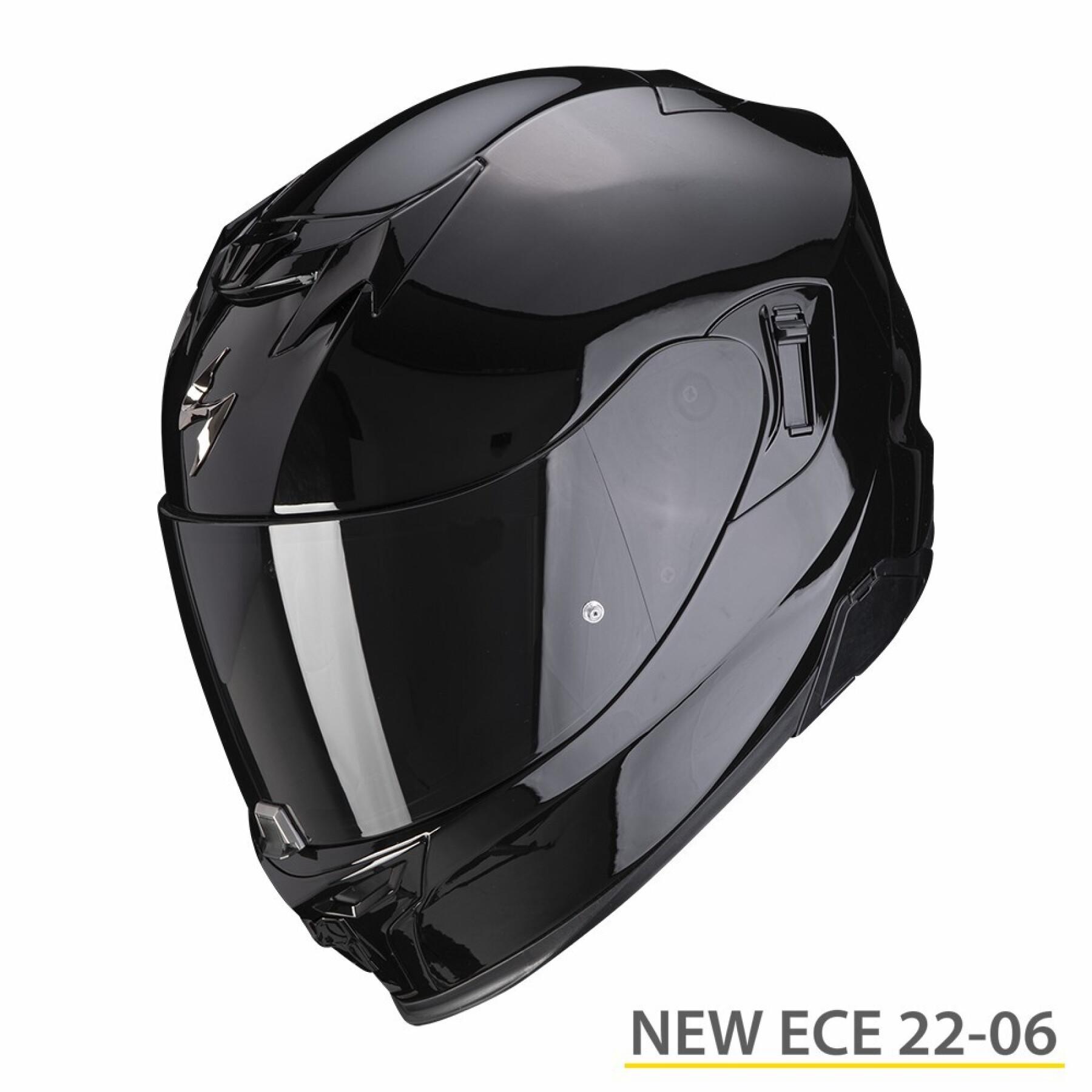 Kask motocyklowy z pełną twarzą Scorpion Exo-520 Evo Air Solid ECE 22-06