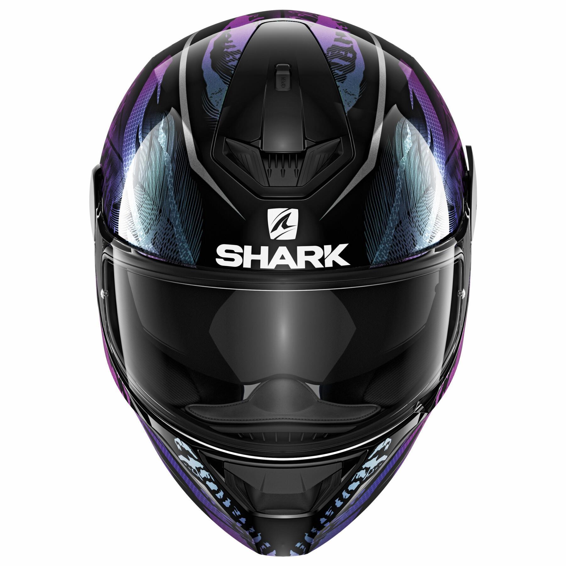 Kask motocyklowy z pełną twarzą Shark d-skwal 2 shigan