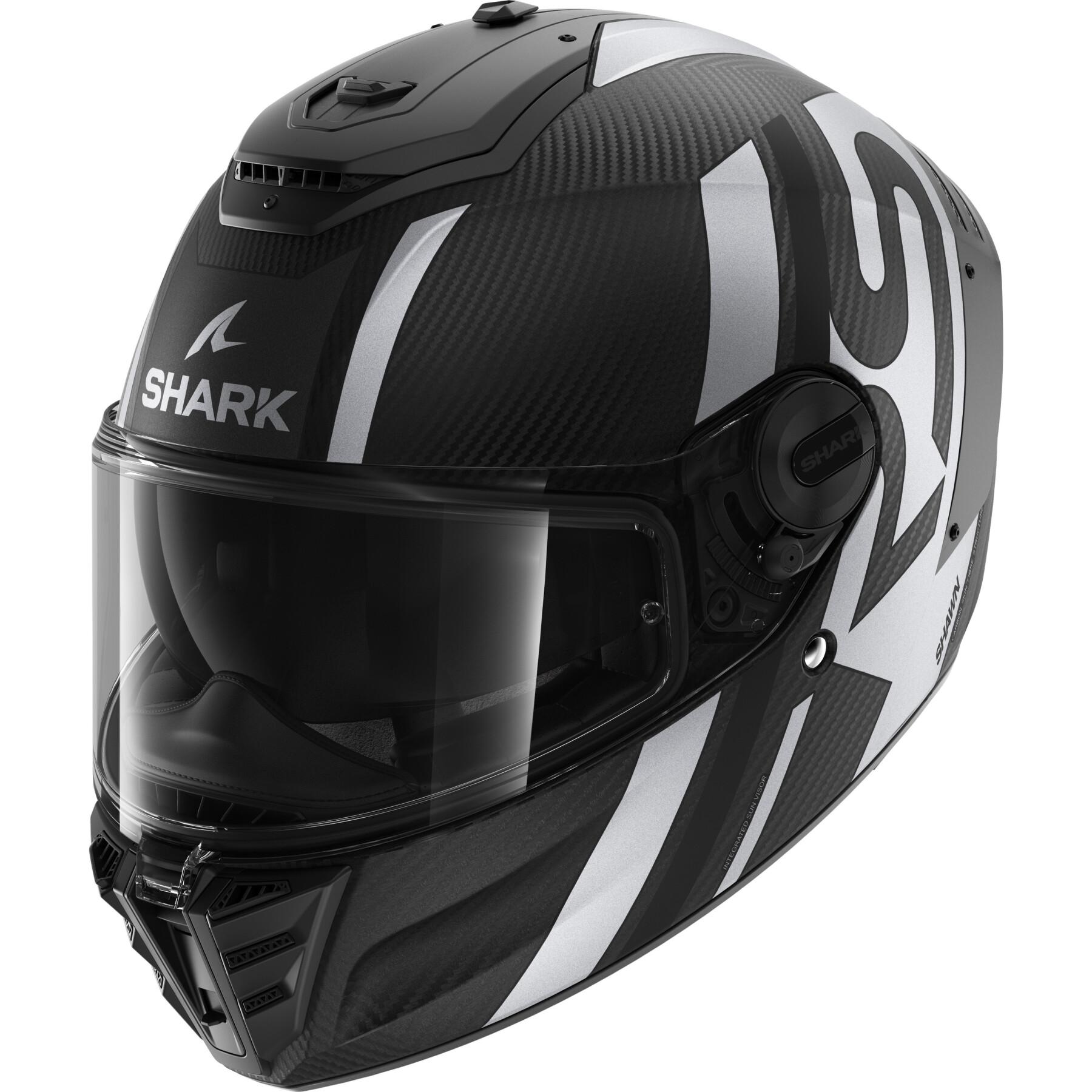 Kask motocyklowy z pełną twarzą Shark Spartan RS Carbon Shawn