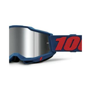 Maska motocyklowa crossowa iridium flash screen 100% Accuri 2 Odeon