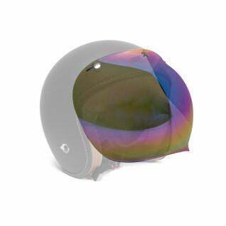 Kask motocyklowy z wizjerem 3 zatrzaski iridium Harisson bubble