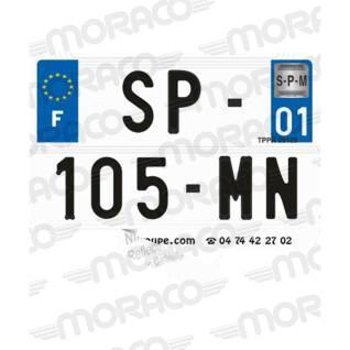 Listwa do tablic rejestracyjnych motocykli 89 SPM NR2 SIV