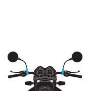 Motocyklowy uchwyt na smartfon z elastycznym ramieniem i kierownicą Optiline Opti
